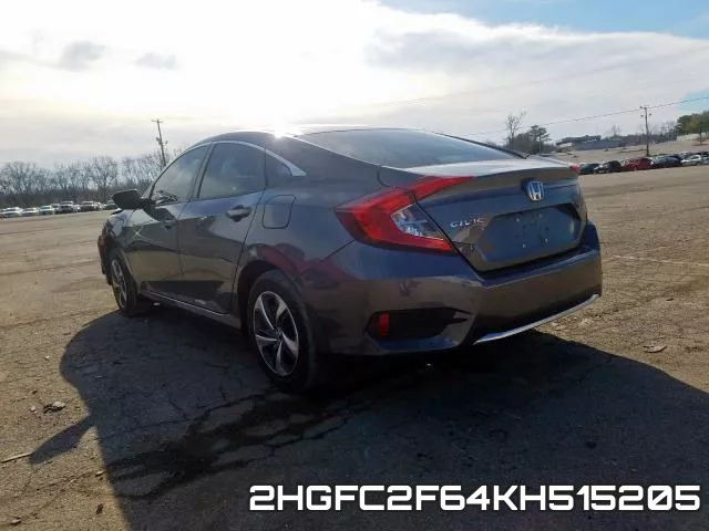 2HGFC2F64KH515205 фото 4