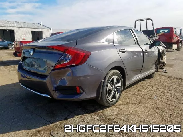 2HGFC2F64KH515205 фото 5