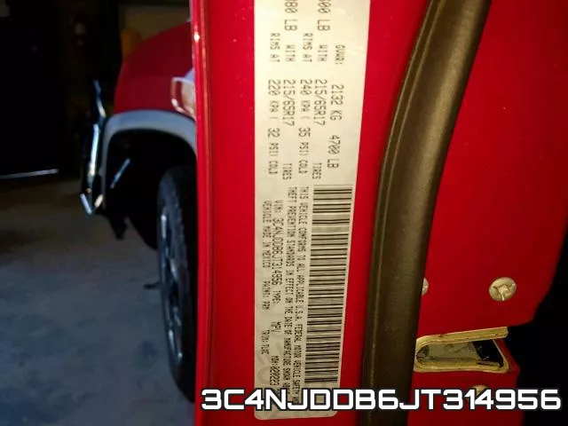 3C4NJDDB6JT314956 фото 2