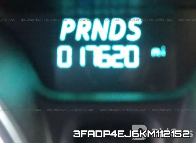 3FADP4EJ6KM112152 фото 8