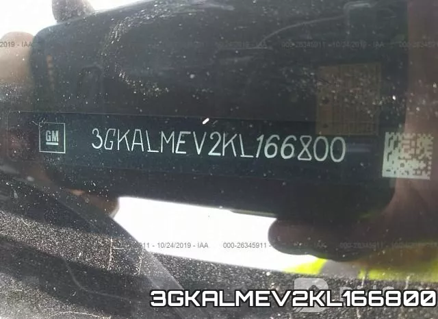3GKALMEV2KL166800 фото 8
