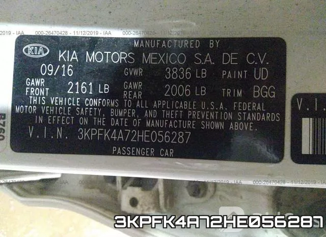 3KPFK4A72HE056287 фото 10