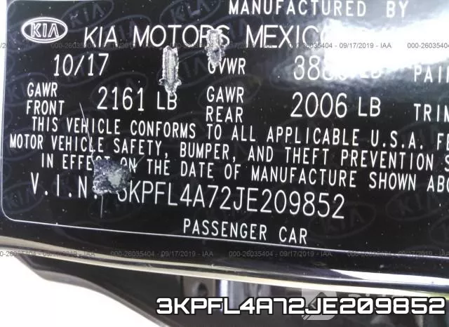 3KPFL4A72JE209852 фото 9