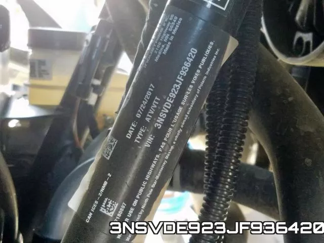 3NSVDE923JF936420 фото 2