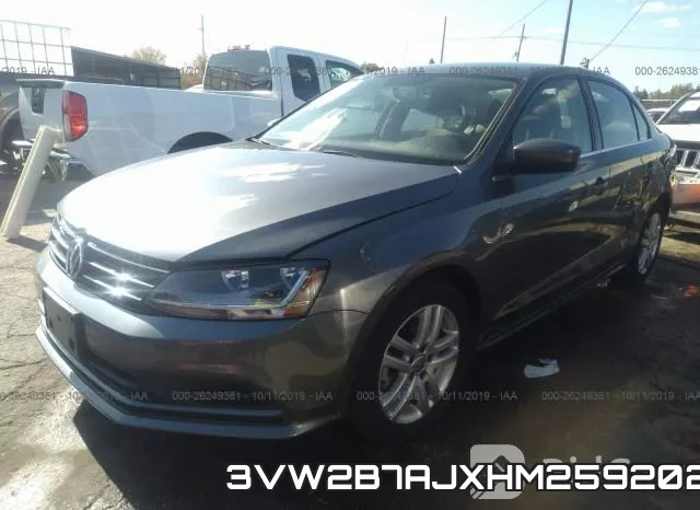 3VW2B7AJXHM259202 фото 2