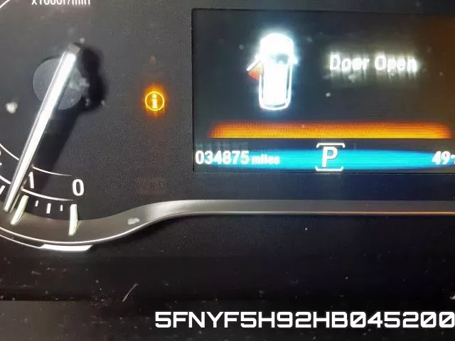 5FNYF5H92HB045200 фото 7