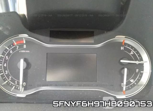 5FNYF6H97HB090753 фото 8