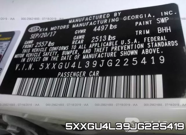 5XXGU4L39JG225419 фото 9
