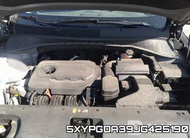 5XYPGDA39JG425190 фото 2