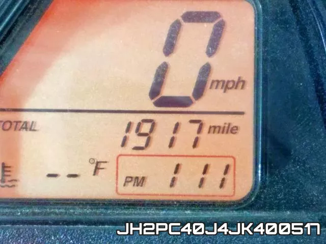 JH2PC40J4JK400517 фото 9