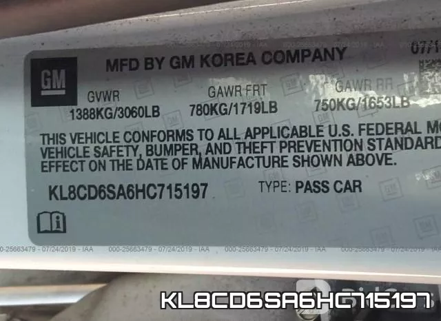 KL8CD6SA6HC715197 фото 8