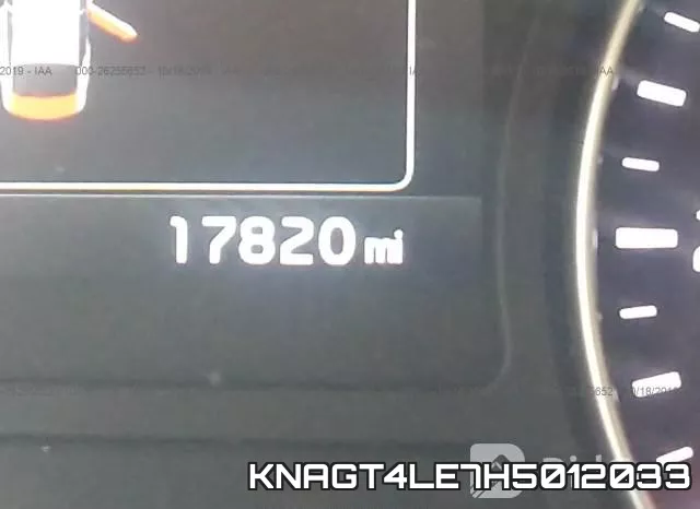 KNAGT4LE7H5012033 фото 7