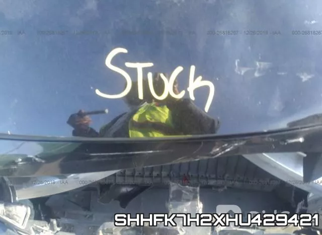 SHHFK7H2XHU429421 фото 2