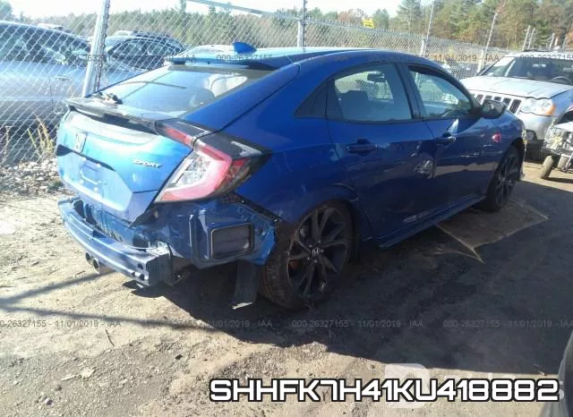 SHHFK7H41KU418882 фото 4