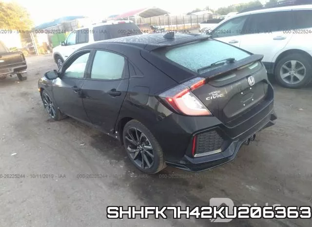 SHHFK7H42KU206363 фото 3