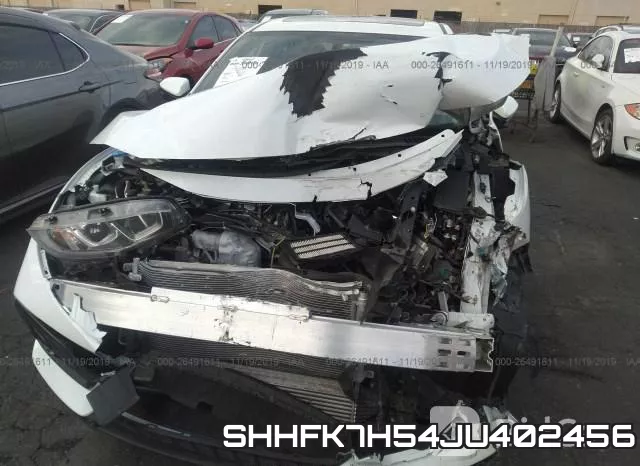 SHHFK7H54JU402456 фото 6