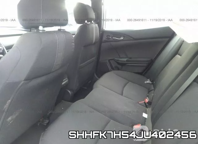SHHFK7H54JU402456 фото 8