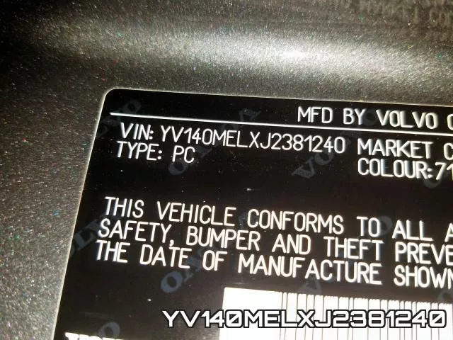 YV140MELXJ2381240 фото 2