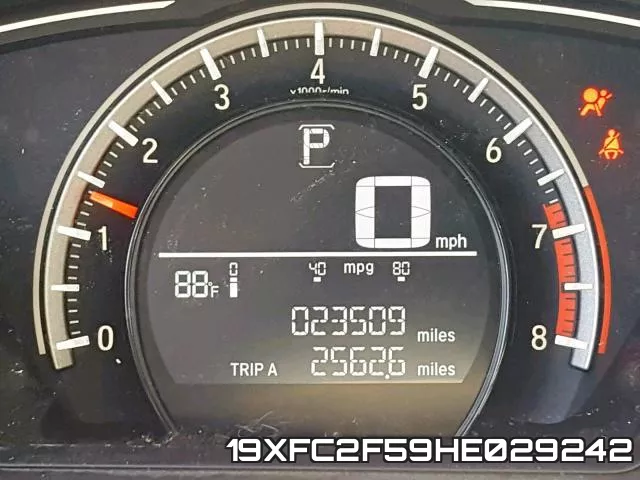 19XFC2F59HE029242 фото 6