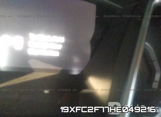 19XFC2F77HE049216 фото 7