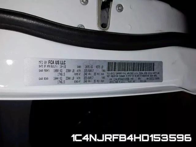 1C4NJRFB4HD153596 фото 2