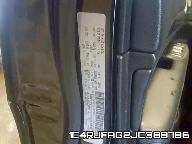 1C4RJFAG2JC388786 фото 2