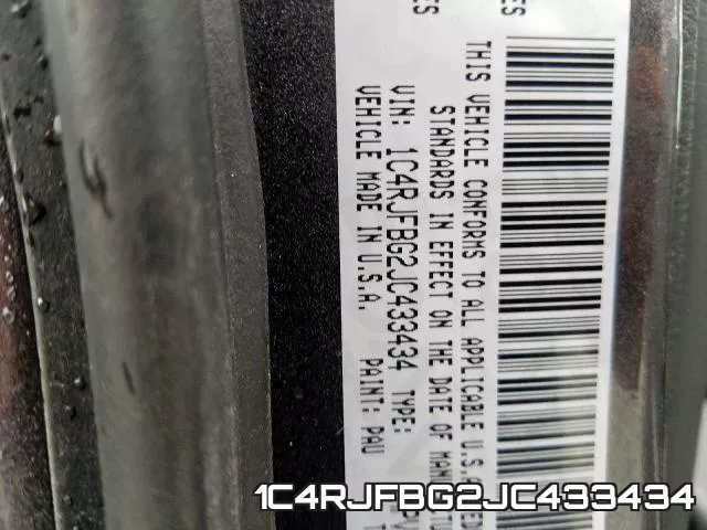 1C4RJFBG2JC433434 фото 2