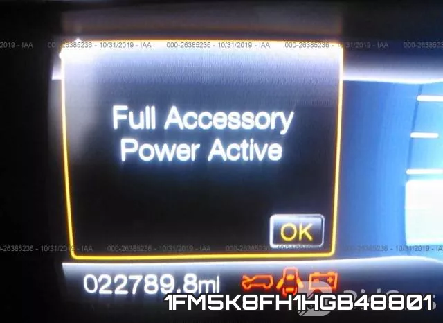 1FM5K8FH1HGB48801 фото 7