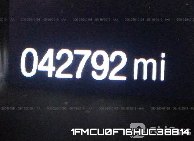 1FMCU0F76HUC38814 фото 8