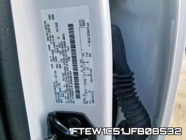 1FTEW1C51JFB08532 фото 2
