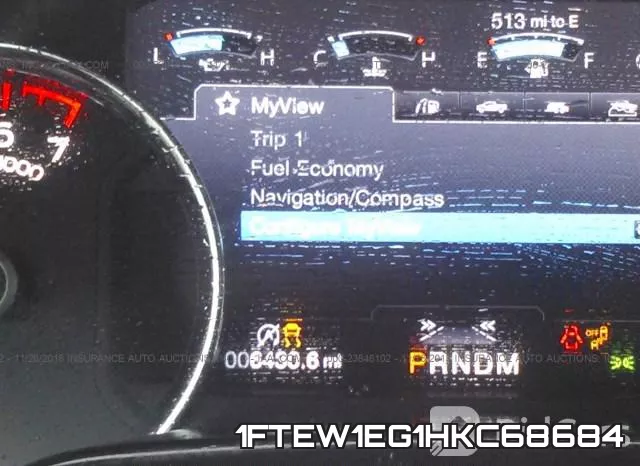 1FTEW1EG1HKC68684 фото 8