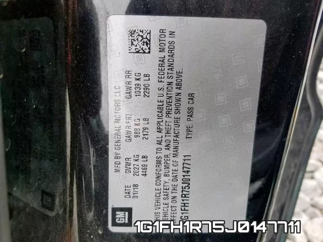 1G1FH1R75J0147711 фото 2