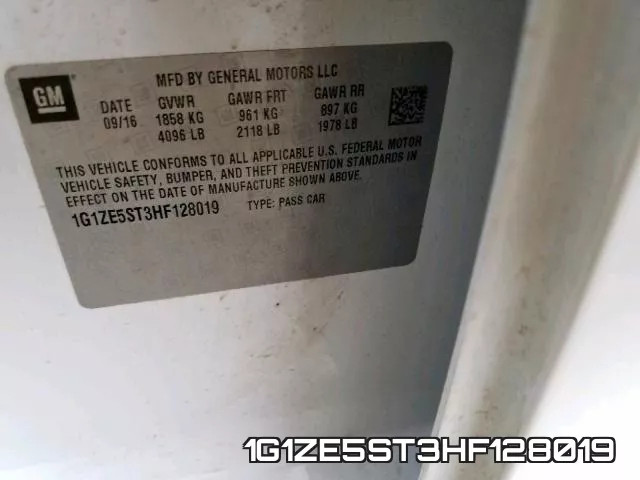 1G1ZE5ST3HF128019 фото 2