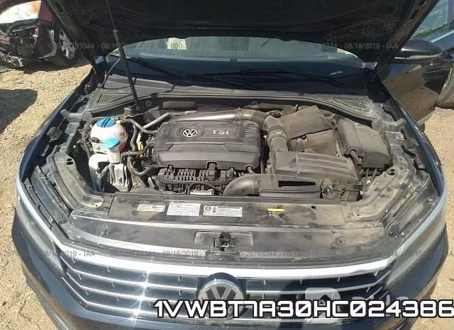 1VWBT7A30HC024386 фото 2