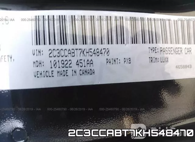 2C3CCABT7KH548470 фото 10