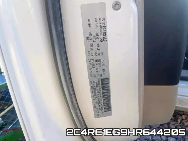 2C4RC1EG9HR644205 фото 2