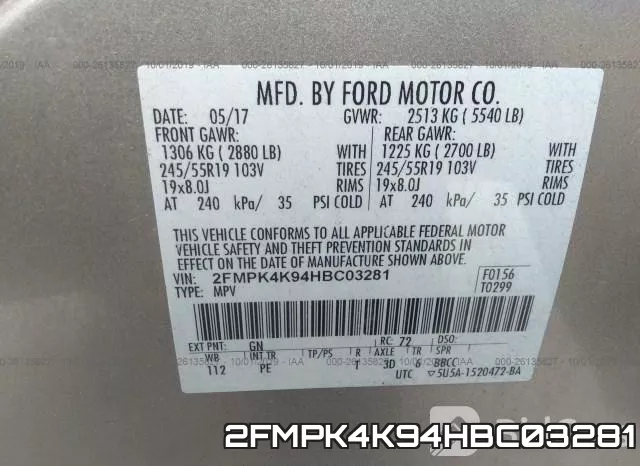 2FMPK4K94HBC03281 фото 10