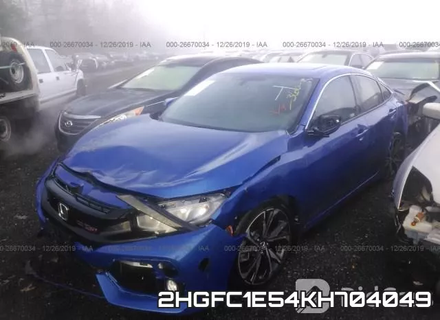 2HGFC1E54KH704049 фото 2
