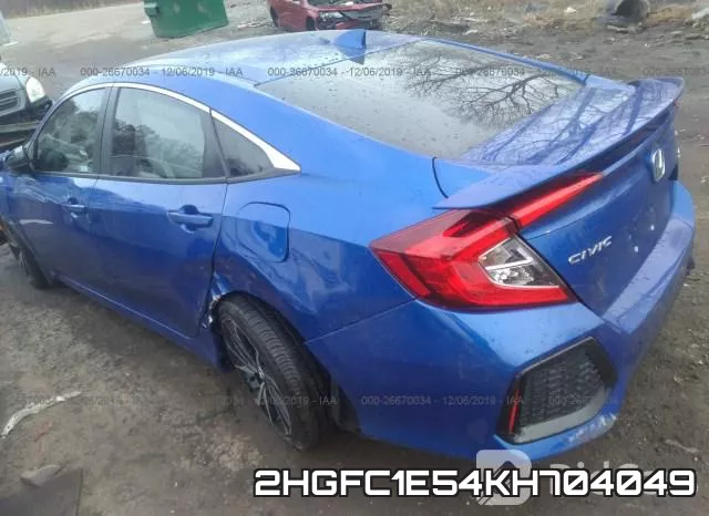 2HGFC1E54KH704049 фото 3