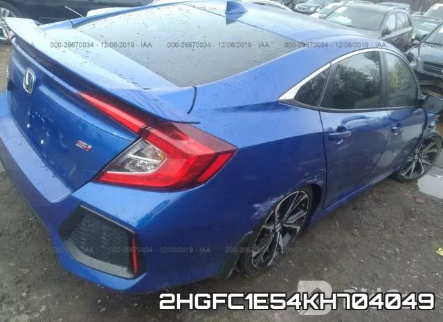 2HGFC1E54KH704049 фото 4