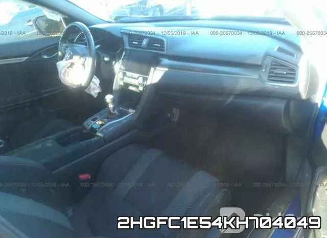 2HGFC1E54KH704049 фото 5