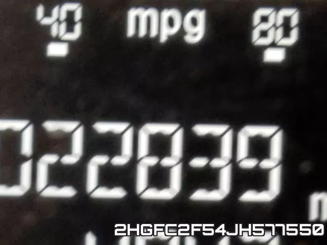 2HGFC2F54JH577550 фото 8