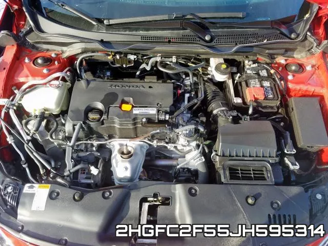 2HGFC2F55JH595314 фото 6