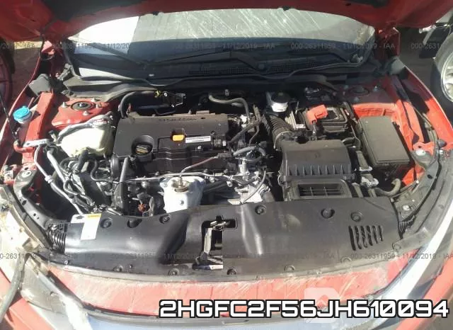 2HGFC2F56JH610094 фото 2