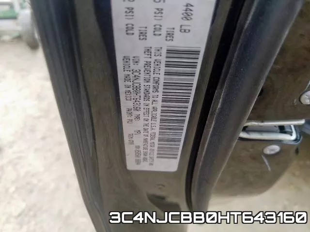 3C4NJCBB0HT643160 фото 2
