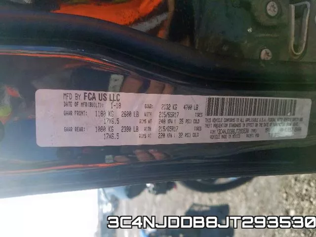 3C4NJDDB8JT293530 фото 2