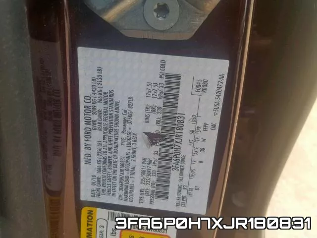 3FA6P0H7XJR180831 фото 2