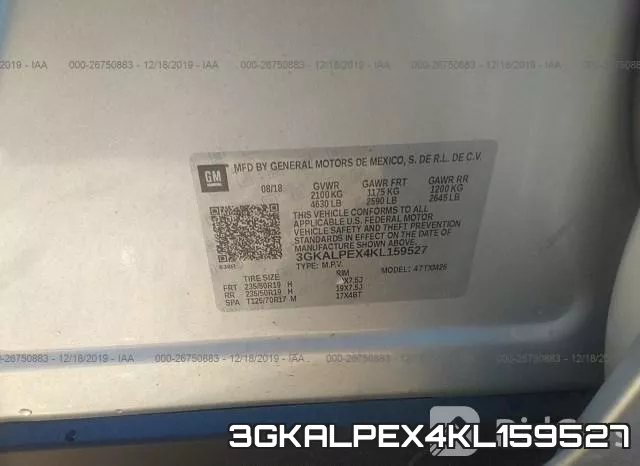 3GKALPEX4KL159527 фото 8