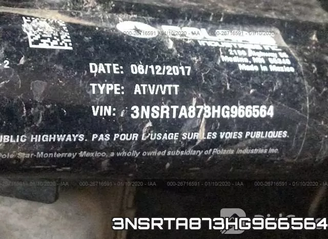 3NSRTA873HG966564 фото 2