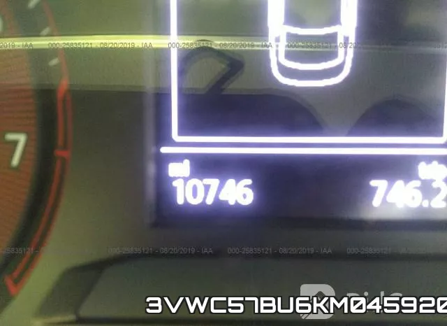 3VWC57BU6KM045920 фото 8